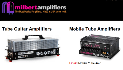 eshop at Milbert Amplifiers's web store for Made in America products